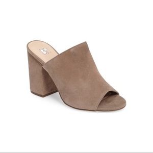 NEW! BP Nordstrom Suede Mules 6.5